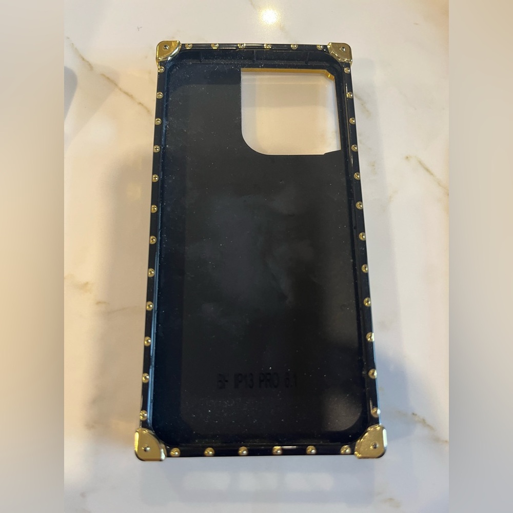 Elegant Black and Gold Phone Case